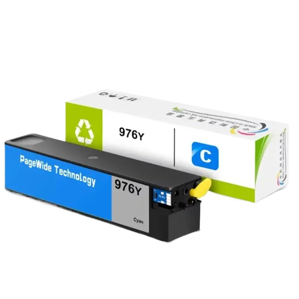 Cartouche 976Y cyan compatible pour résoudre les problèmes d'impression pâles