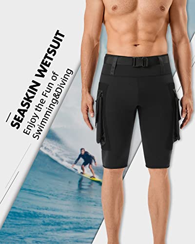 Seaskin 2.5Mm Diving Shorts For Mens With Pocket #TOP2