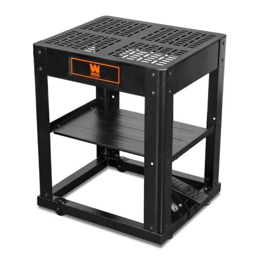 WEN 6588T Multi-Purpose Planer Stand with Storage Shelf and Rolling Base