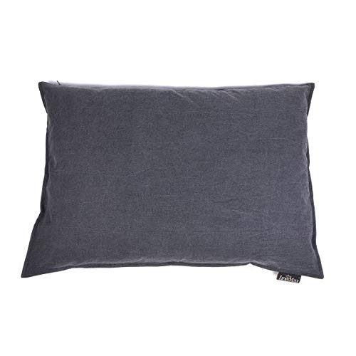 Lex & Max COVER RECT. WASHED CANVAS 100X70 BLACK
