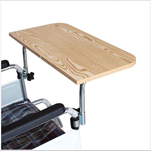 DDIOA Bandeja de Madera for Silla de Ruedas, Bandeja for Silla de Ruedas, Mesa portátil, Accesorios de Escritorio for Silla de Ruedas for Comer, Leer y Descansar Cover