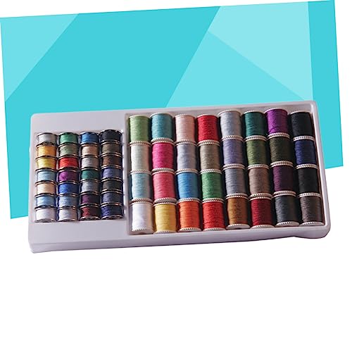 Hilos de costura coloridos STOBOK 60 unidades miniatura 4