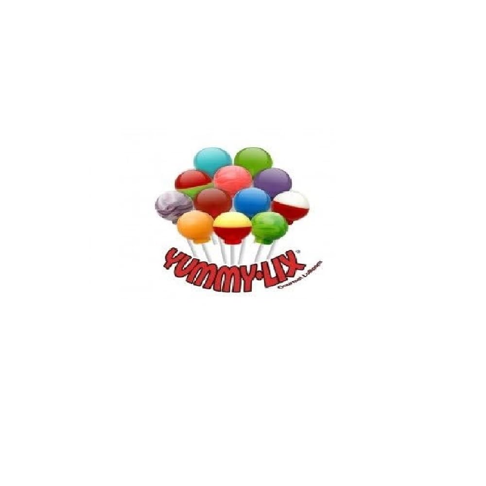 Yummy Lix Gourmet 20 Flavors Mix lollipops 80 ct box