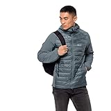 Verstellbarer Saum Jack Wolfskin Herren Jwp Hybrid M, Storm Grey, XXXL
