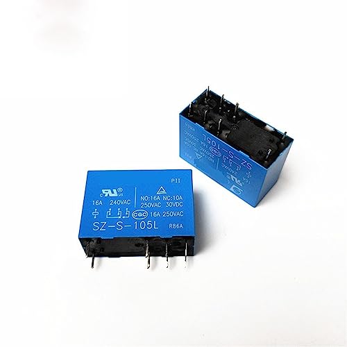 Relais SZ-S-105L 5V commutateur 16A 250VAC 8 broches pour réparation électronique et PCB