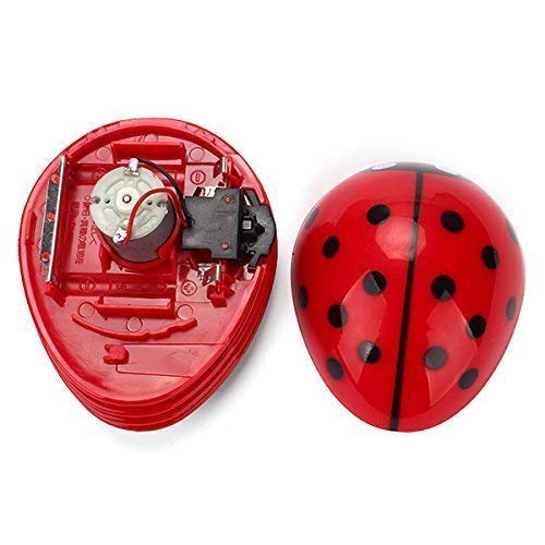 Image of Barbato Aimeio Cute Portable Beetle Ladybug Mini Handheld Cordless Tabletop Crumb Sweeper Desktop Keyboard Dust Vacuum Cleaner,Battery Operated