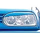 RDX Racedesign Scheinwerferblenden Golf III (ABS), Unlackiert