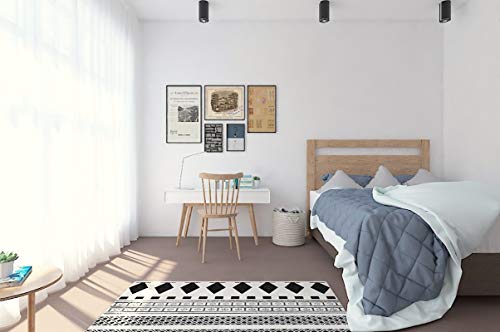 Image of 590.5 inchx17.7 inch White Peel and Stick Removable Temporary Wallpaper - Self Adhesive Contact Paper, Decorative Vinyl Roll for Wall