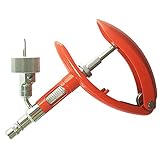  Kaliove Inyector de Ganado Pistola Continuo Jeringa Ajustable Animal Inyector Animal Pistola Herramienta Veterinaria para Ganado Cerdo de Cabra,2ml