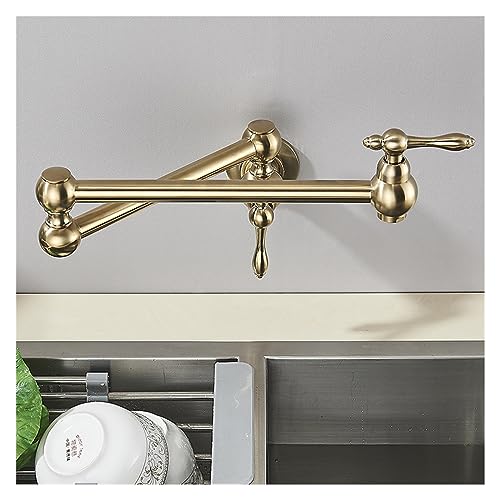 Robinet de cuisine mural pliant pour optimiser un évier compact - 6