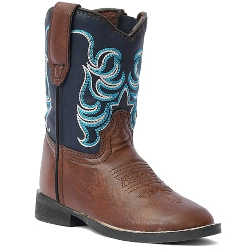 TuffRider Toddler Zion Square Toe Western Boot3