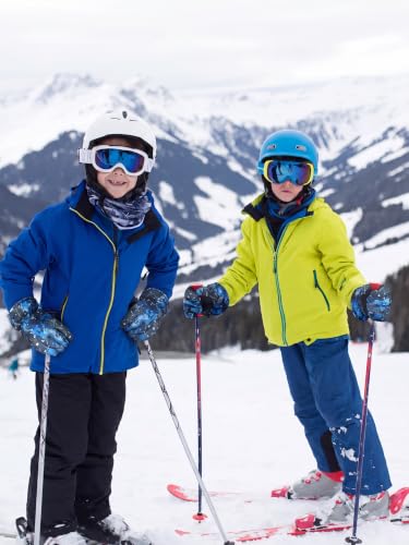 Image of Geyoga Kids Waterproof Winter Snow Ski Gloves