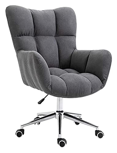 Chaise de bureau avec support lombaire réglable et dossier inclinable LiChA gris clair