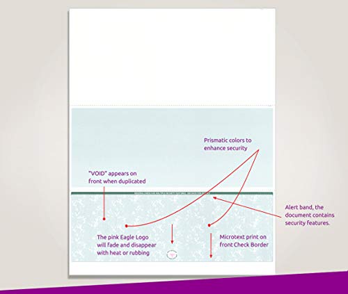 image for NextDayLabels - Blank Check Stock for Laser/Ink-Jet, 8-1/2 x 11