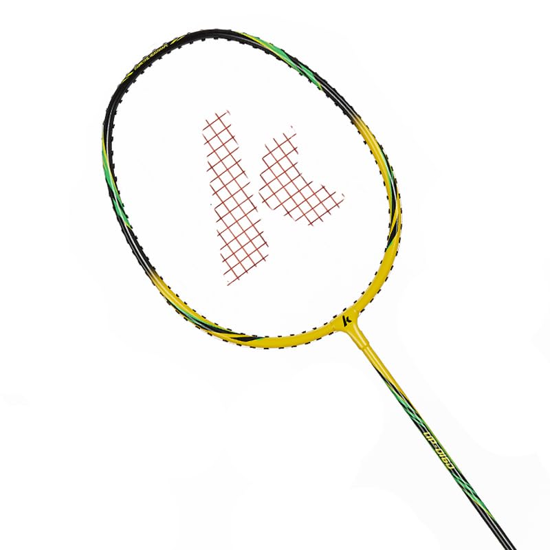 Image of Kawasaki Badminton Set of 2, Professional Lightweight Badminton Racket for Sports, Training and Entertainment Including 3 Badminton Balls & 2 overgrips & Carrying Bag (Get String)