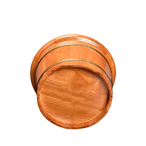 Spa de pies de madera con masaje y cubierta miniatura 3