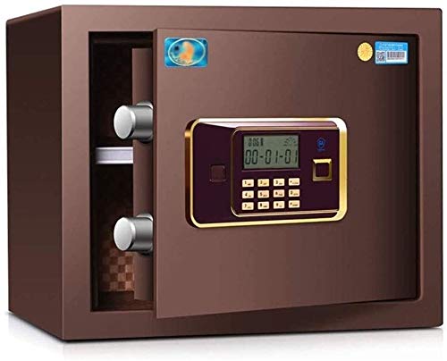 Coffre-fort électronique RLKHXBS 35x42x33 cm en acier avec écran LED pour bureau