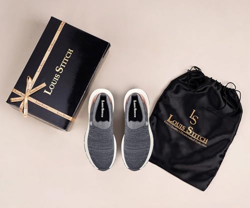 Image of LOUIS STITCH Men's Lightweight Athleisure Sport Shoes | Dual-Color EVA Sole | Casual Sneaker & Athleisure Wear | LS-AT-FS01