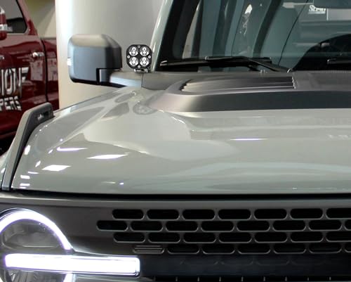 Kit LED 20W iJDMTOY Clear Lens para Ford Bronco 2021+ miniatura 4