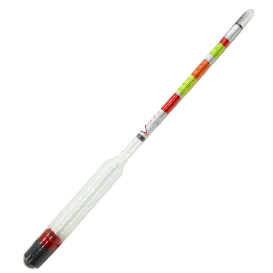 Yeory Triple Scale Hydrometer Home Brewing Alcohol Tester Wine Making Equipment for Beer, wine density tester