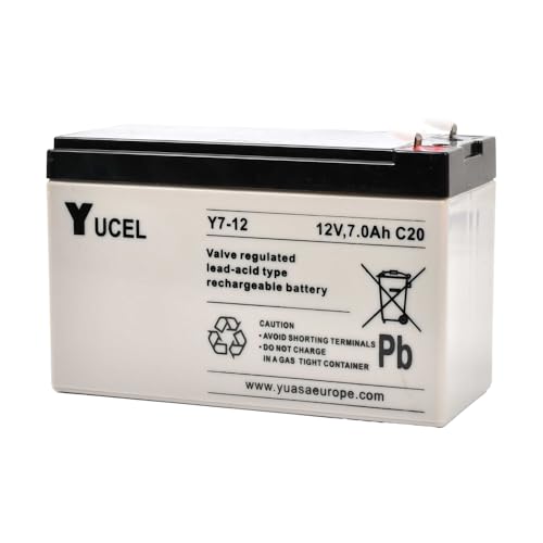 Batería SLA de 12V 7Ah Clulite negro para solucionar cortes de luz domésticos