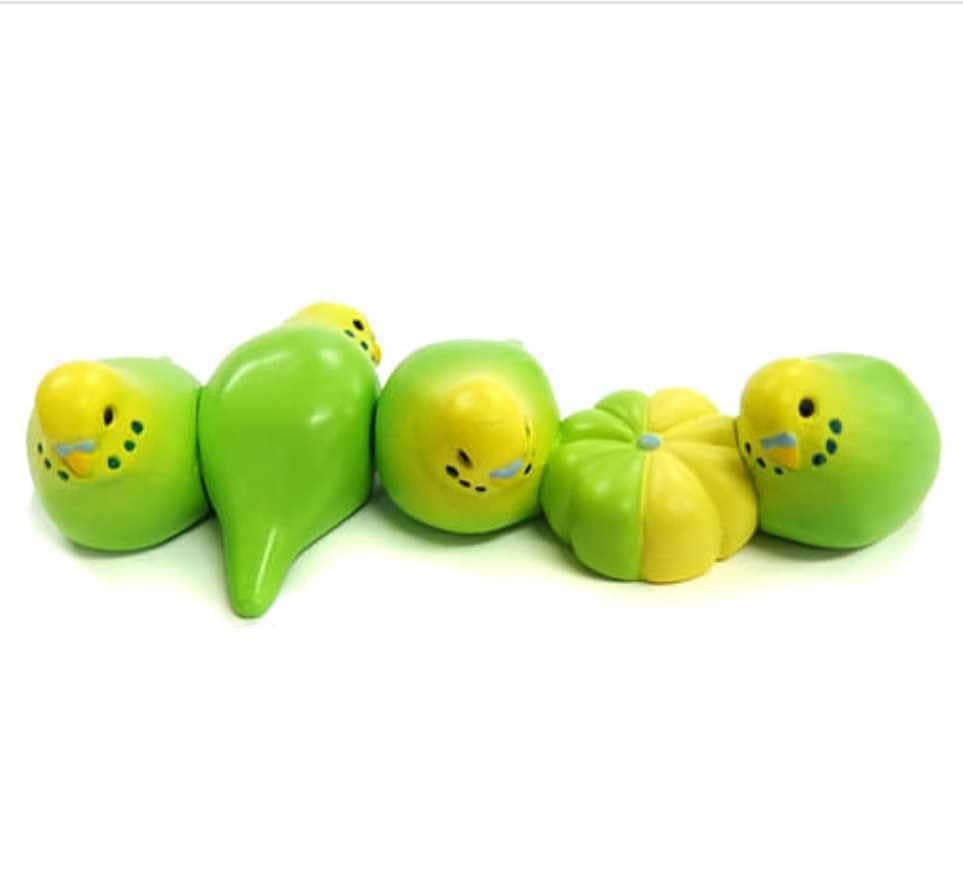 Amazon.co.jp: 小鳥だいすきとりまんじゅう セキセイインコ 黄