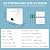 Tankless Water Heater Electric, 220v 5500w Instant Hot Water Heater, LED Touch Screen Switch Adjustable Temperature Water Heater,Can Be Installed At Any Angle,For Kitchen and Bathroom,White