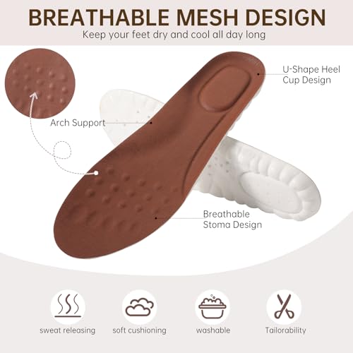 4 pares de plantillas 4D Cloud para hombre, alivio de dolor y confort miniatura 4