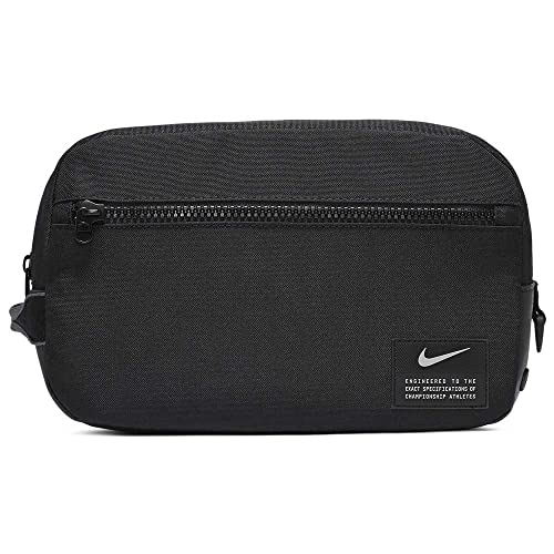 Nike Unissex – Bolsa utilitária para adultos, preta, 1 tamanho