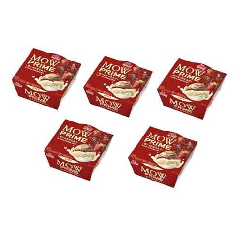 MOW PRIME (モウ プライム) 苺ショコラミルク×5個 フルーツ 夏 お取り寄せ アイス シャーベット サタプラ サタデープラス ひたすら試してランキング
