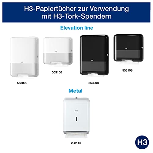 Papierhandtücher Tork grün Zickzack Universal 290135 H3
