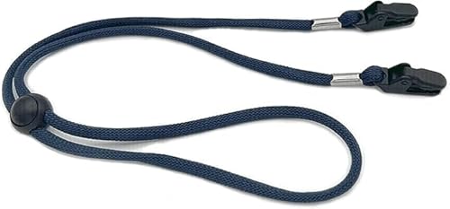 Cordão de queixo para chapéu preto, clipes de alça de chapéu ajustáveis, à prova de vento, cordão na