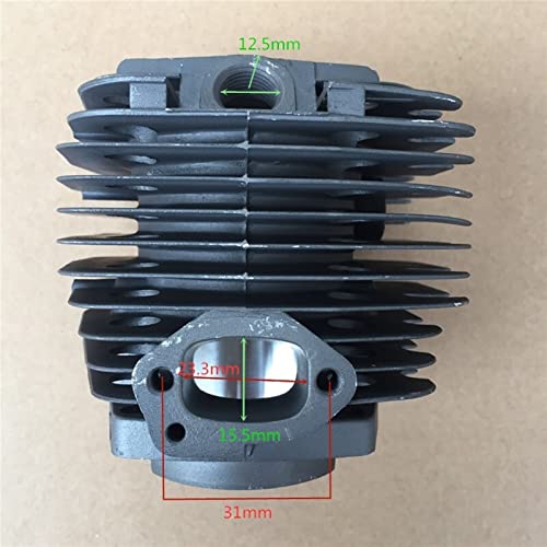 SEEDDFF 6200 G620 Kettensägen-Zylinder-Set Durchmesser 47,5 mm G620PU G621 62CC KETTENSÄGEN-KOLBENRING-Set PIN-Clips… – Bild 4