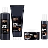 Scotch Porter Miami Duppy Beard Collection | Includes Beard Wash, Beard Conditioner, Beard Balm, and Beard Serum | Formulated with Non-Toxic Ingredients, Free of Parabens, Sulfates & Silicones | Vegan