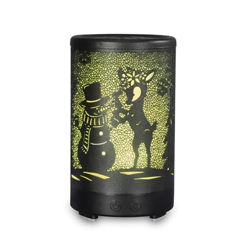 Difusor de Aceite Esencial Muñeco de Nieve 100ML miniatura 1