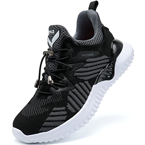 Image of JMFCHI Boys Girls Kids' Sneakers Knitted Mesh Sports Shoes Breathable Lightweight Running Shoes for Kids Fashion Athletic Casual Shoes