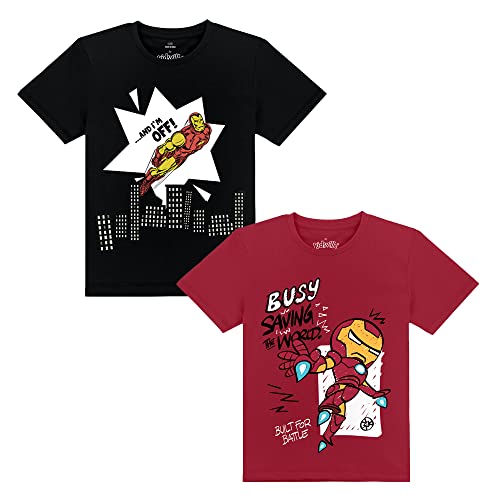 Image of Kidsville Boy's Printed Regular Fit T-Shirt