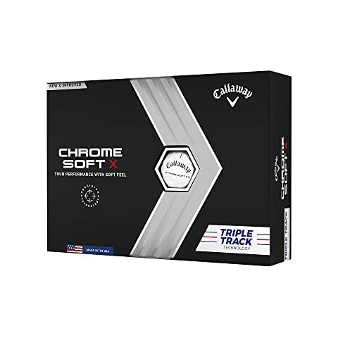 Callaway Golf Chrome Soft X Golf Balls (2022 edition) Cover