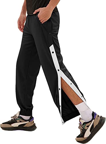 Pantalon ample basket homme noir résolvant le manque de confort
