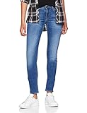 Figurnaher 5-Pocket Cut Lee Damen SCARLETT\' Skinny Jeans, , Blau (Blue Drop Em), 28W / 33L