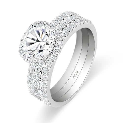 Boieiyftrp 2.5CTTW AbTiCg uC_OZbg p DJ[ VVS1 EhJbg o^tC S925 X^[OVo[ bL 18k zCgS[h    Ajo[T[O, WFXg[