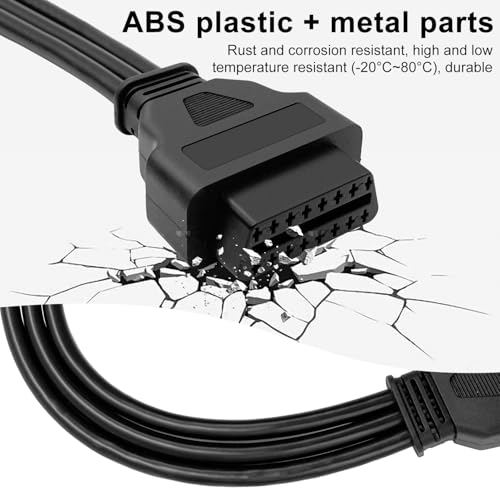 Lector de código de error de motor con cable de diagnóstico OBD2 de 3 4 6 pines para moto 5