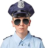 Polizeimütze für Kinder, dunkelblau