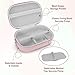 Wearable Breast Pump Bag for Hands-Free Breast Pumps, Hard Breast Pump Case for Momcozy/Willow/eufy/Security/Medela and More, Storage Bag for Pumping Travel Bag/Diaper Bag/Handbag (Pink)