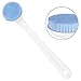 Silicone Body Scrubber with Soft Bristles, Back Brush Long Handle for Shower, Bath Body Shower Exfoliator Brush for Men and Women, BPA free, Non-Slip