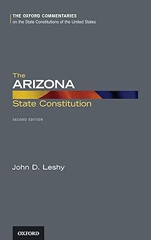 The Arizona State Constitution Second Edition book cover