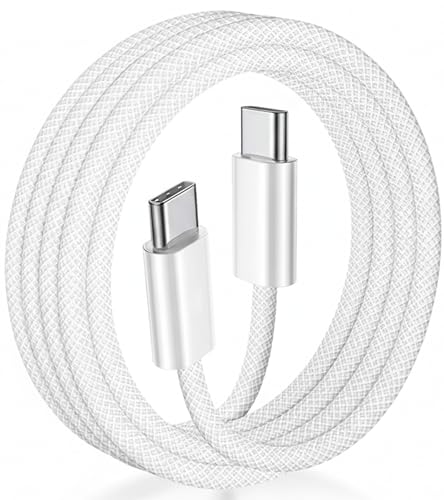 Image of USB-C to USB-C Fast Charging Cable Compatible for iPhone 17 /17 Air /17 Pro /17 Pro Max /16 Pro Max & iPhone 15 | PD Fast Charging Type-C Cable | High-Speed Power Delivery Cable | Original Charging Speed