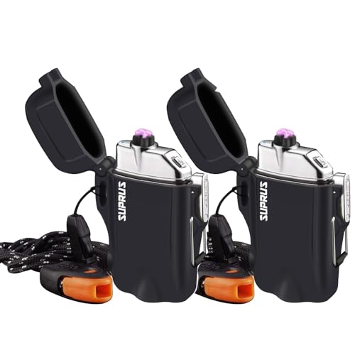Dual Arc Electric Rechargeable Dual Arc Plasma Lighters With
