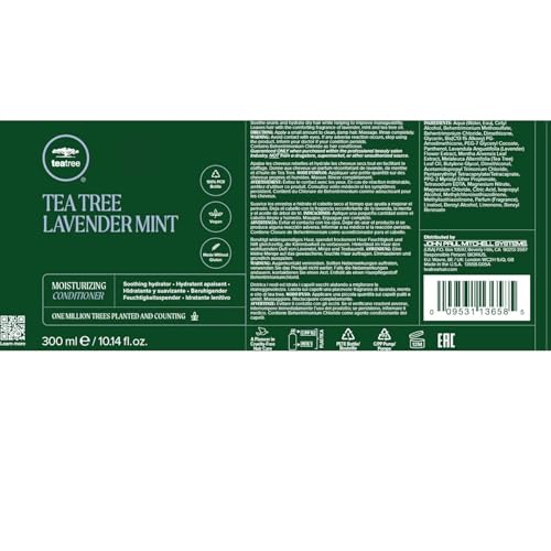 Tea Tree Lavender Mint Shampoo and Conditioner Duo Set (Gift Set)