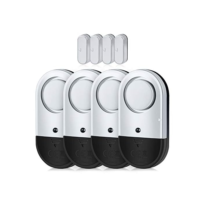 Buy Door Window Alarm, Toeeson 120Db Door Alarms For Kids Safety, Slim